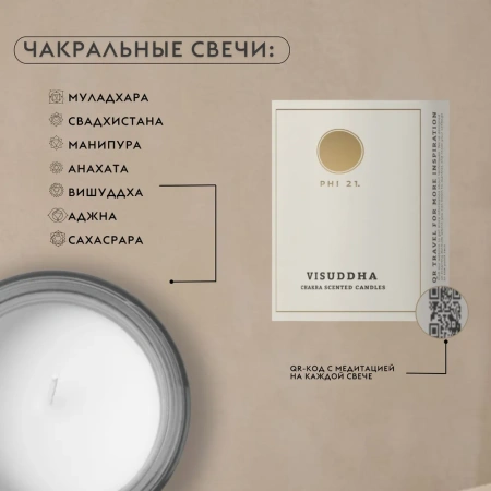 Свечи ароматические чакральные